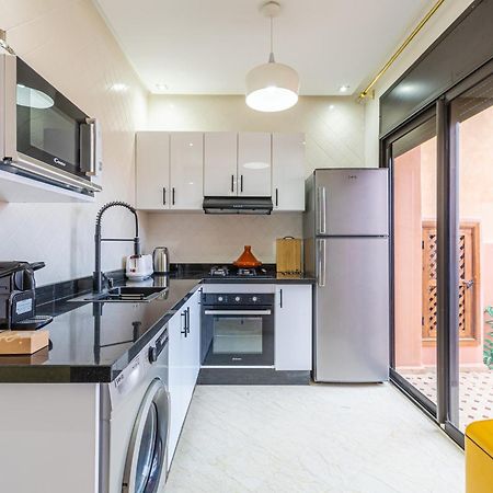 Le Jasmin - Appartement Authentique A Gueliz Marrakesh Exterior foto