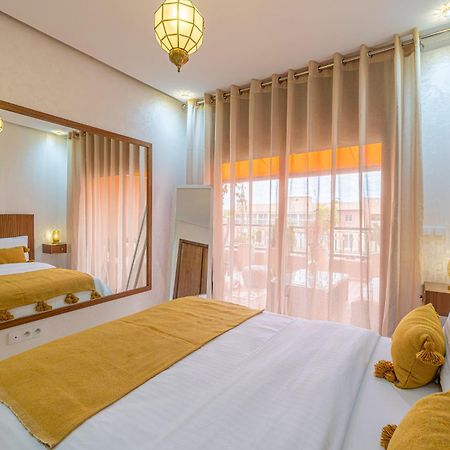 Le Jasmin - Appartement Authentique A Gueliz Marrakesh Exterior foto